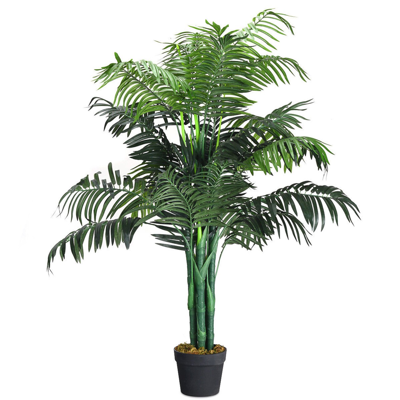 Costway 3.5' 4' 5' 5.5' 6' Artificial Tree Indoor-Outdoor Home Decor